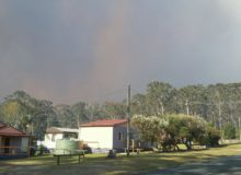 Bushfire update #2 – a drive in (videos)